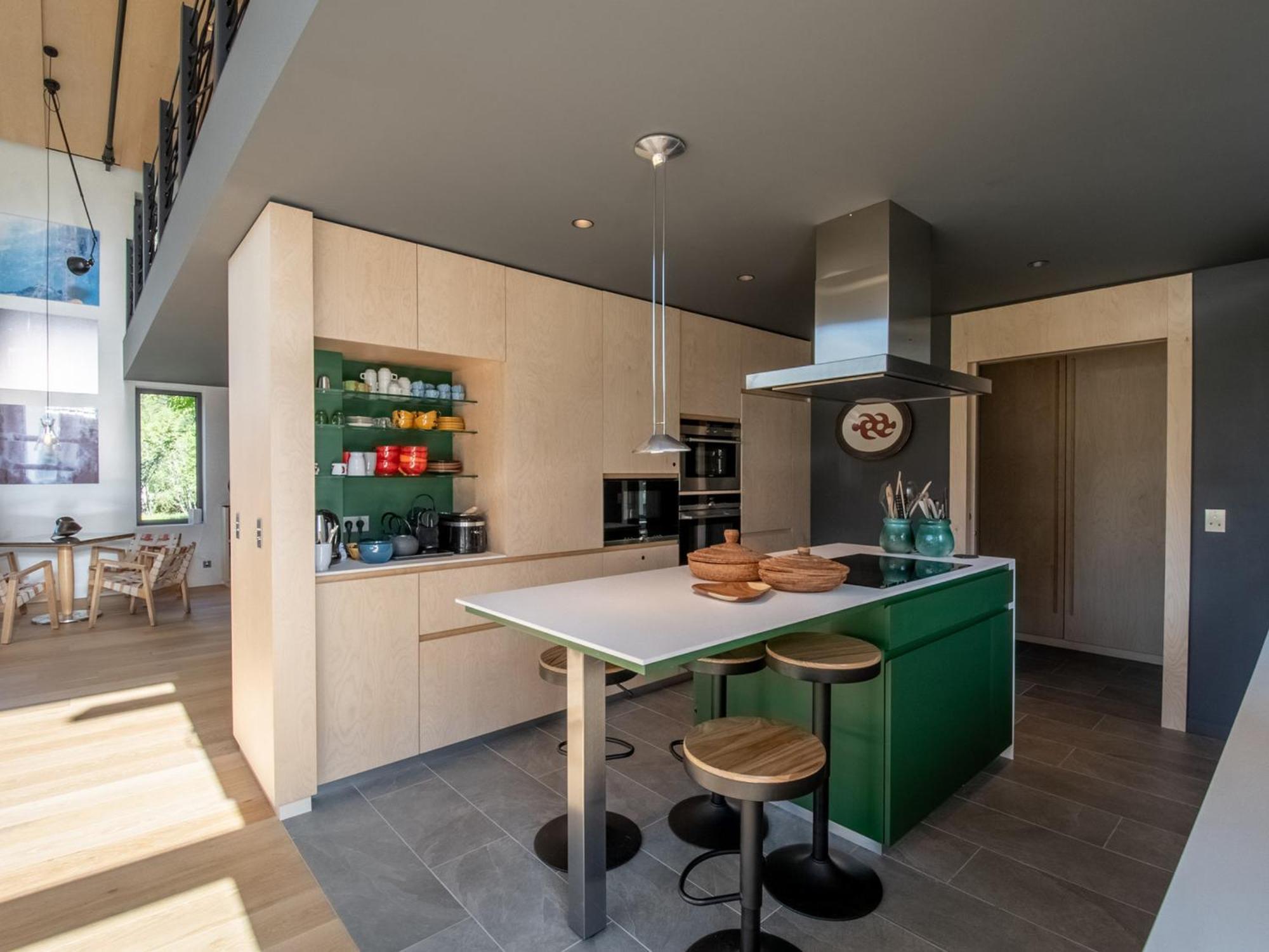 Contemporain Avec Sauna, Cheminee, Et Grand Jardin - Fr-1-343-243 Chalet Chamonix